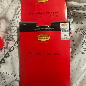 Talbots Vibrant Red Microfiber Pantyhose